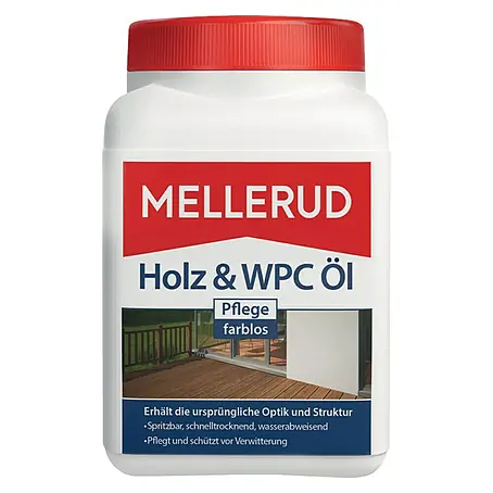 Mellerud  Pflegemittel Holz und WPC Pflege-Öl