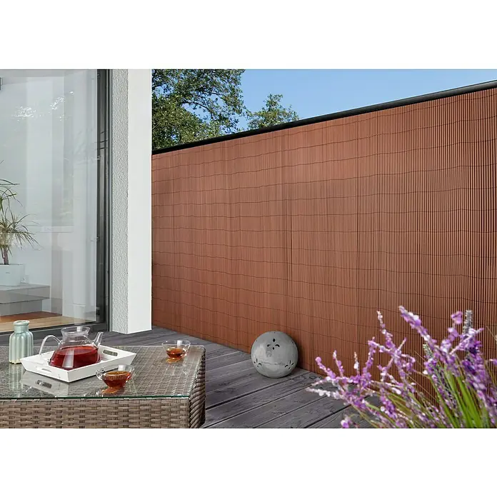 Gardol Sichtschutz Eco - Braun, 300 x 150 cm - Stimmungsaufnahme