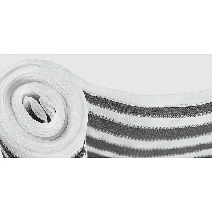 Gardol Balkonsichtschutz - Grau/Weiß, 5 x 0,9 m - Detailaufnahme
