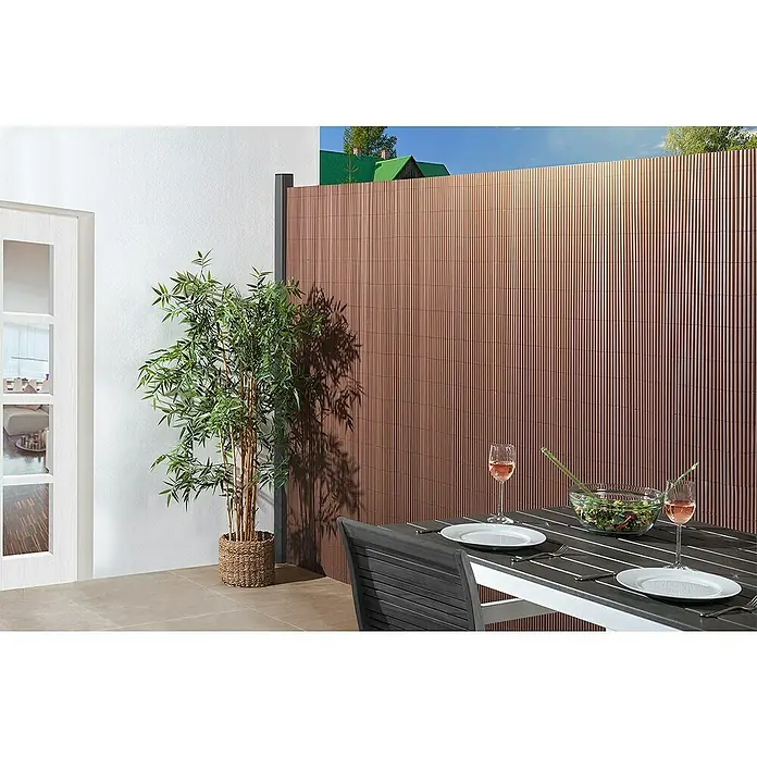 Gardol Comfort Sichtschutzmatte - Braun, 300 x 180 cm - Stimmungsaufnahme