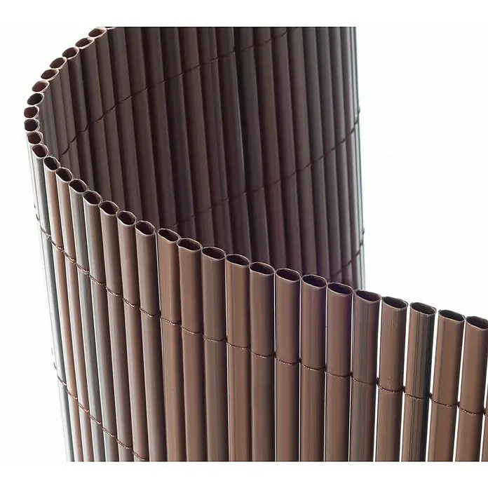 Gardol Comfort Sichtschutzmatte - Braun, 300 x 180 cm - Detailaufnahme