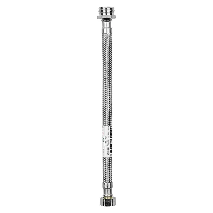 Admiral Flexo de conexión DN8 M-H - ½″/⅜″, Largo: 25 cm, Macho - Hembra - Vista descendente