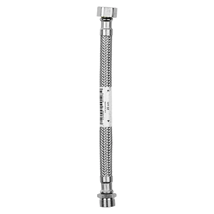 Admiral Flexo de conexión DN8 M-H - ⅜″/⅜″, Largo: 20 cm, Macho - Hembra - Vista descendente