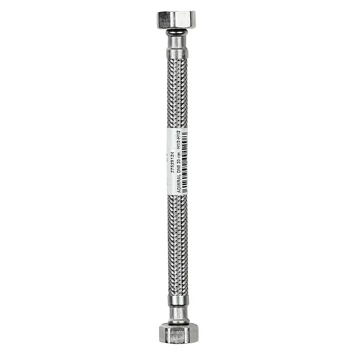 Admiral Flexo de conexión DN8 H-H - ½″/½″, Largo: 20 cm, Hembra - Hembra - Vista descendente