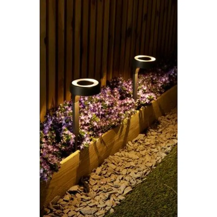Estaca solar Orange - LED, Negro, Altura: 40 cm - Foto ambiente