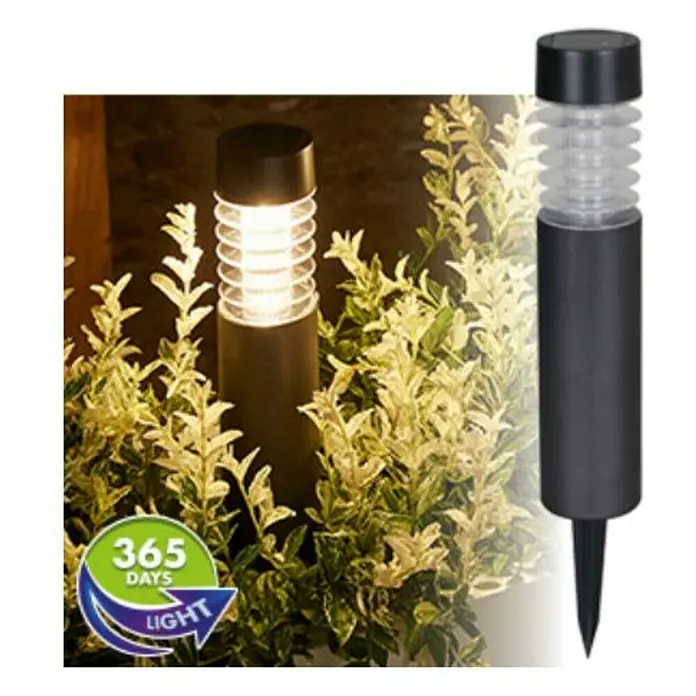 Estaca solar Valence - LED, Negro, Altura: 38,8 cm - Foto ambiente