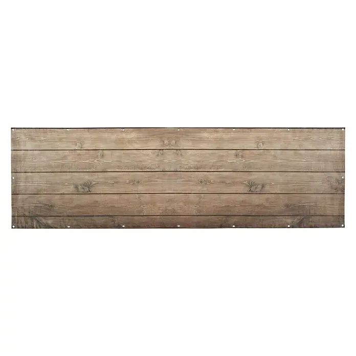 Zaštita od pogleda za balkon - Dekoracija: Drvo, 200 x 180 cm - Pogled sprijeda