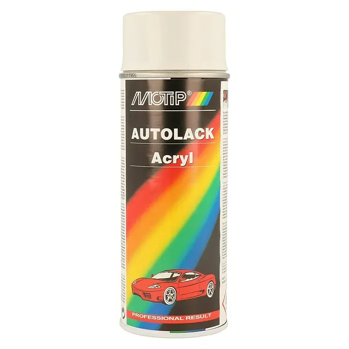 Acryl-Lackspray - Weiß-Grau, 400 ml, Glänzend - Vorderansicht
