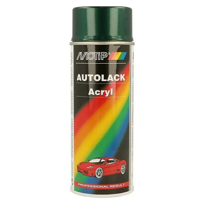 Acryl-Lackspray Kompakt 53607 - Grünmetallic, 400 ml, Glänzend - Vorderansicht