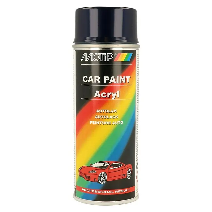 Acryl-Lackspray Kompakt 54589 - Blaumetallic, 400 ml, Glänzend - Vorderansicht