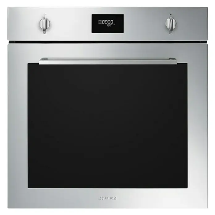 Smeg Horno empotrado SFP6401TVX1 - Número de tipos de calentamiento: 10 ud., Volumen horno: 70 l - Vista frontal