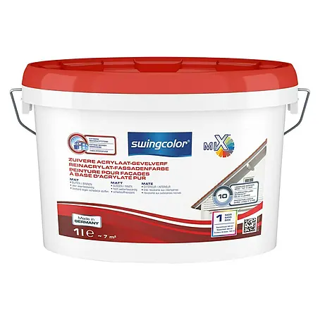 swingcolor Mix Zuivere acrylaat gevelverf