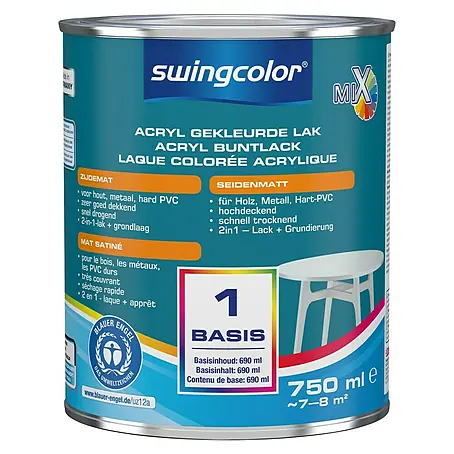 swingcolor Mix Kleurlak Acryl 2in1