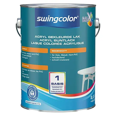 swingcolor Mix Kleurlak Acryl 2in1