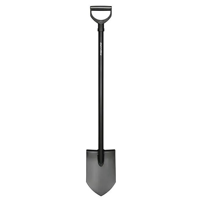 Fiskars Solid Spade - 117 cm, Puntig - Vooraanzicht