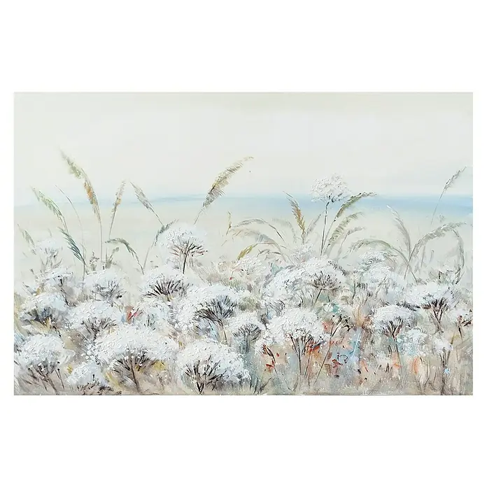 Cuadro pintado a mano Flores - Paisaje natural, An x Al: 120 x 80 cm - Vista frontal