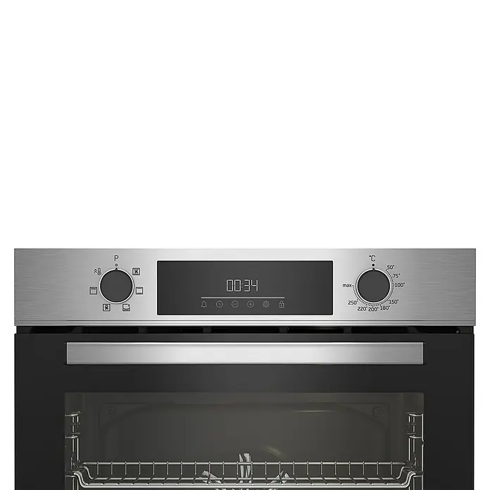 Beko Horno empotrado BBIE12300XD - Número de tipos de calentamiento: 6 ud., Volumen horno: 72 l - Primer plano