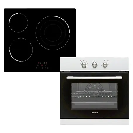 Benavent  Set de horno empotrado BHM-200-X y vitrocerámica VBB360