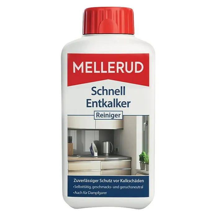 Mellerud Sredstvo za brzo odstranjivanje kamenca - 500 ml, Boca sa zatvaračem sa zaštitom za djecu - Pogled sprijeda