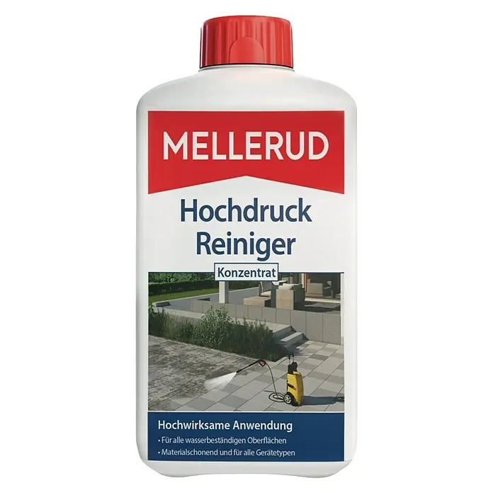 Mellerud Reinigungskonzentrat Konzentrat - 1 l, Flasche mit kindergesichertem Verschluss - Vorderansicht