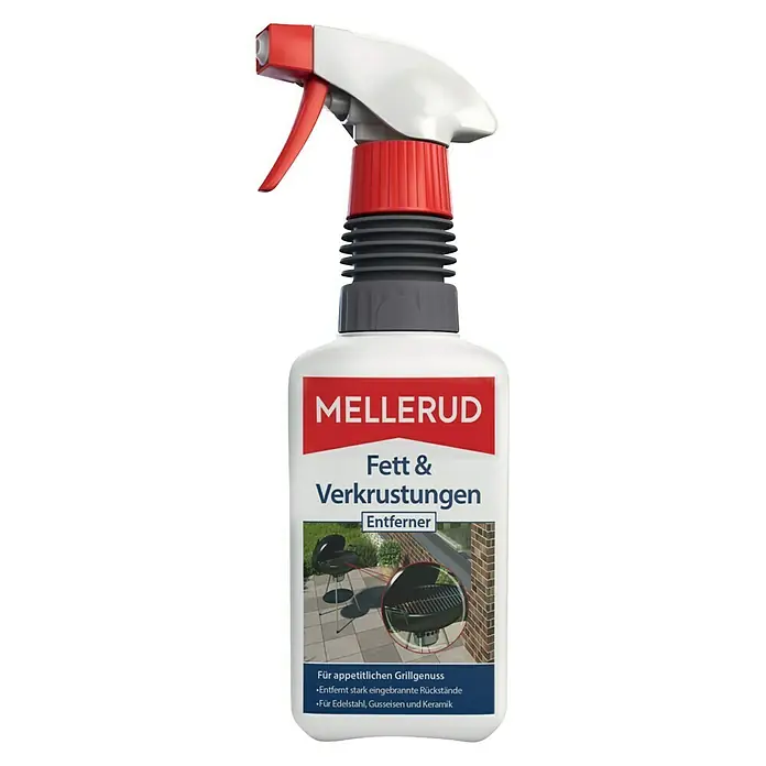 Mellerud Reinigungsmittel Fett & Verkrustungen Entferner - 500 ml - Vorderansicht