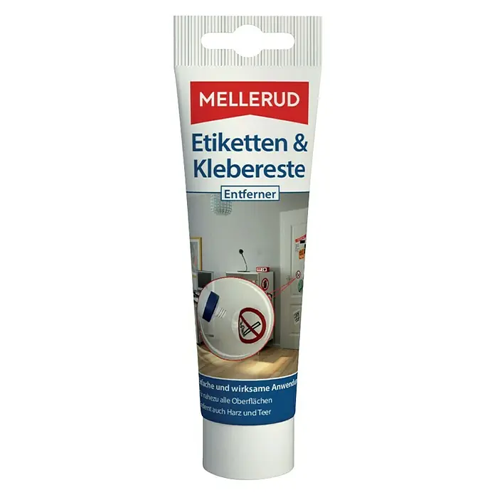 Mellerud Aufkleber-Kleberesteentferner - 75 ml, Tube - Vorderansicht