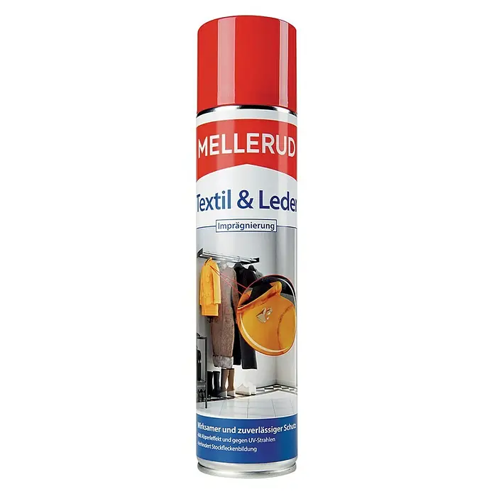 Mellerud Imprägnierung Textil- & Leder-Imprägnierung - 400 ml, Aerosoldose - Vorderansicht