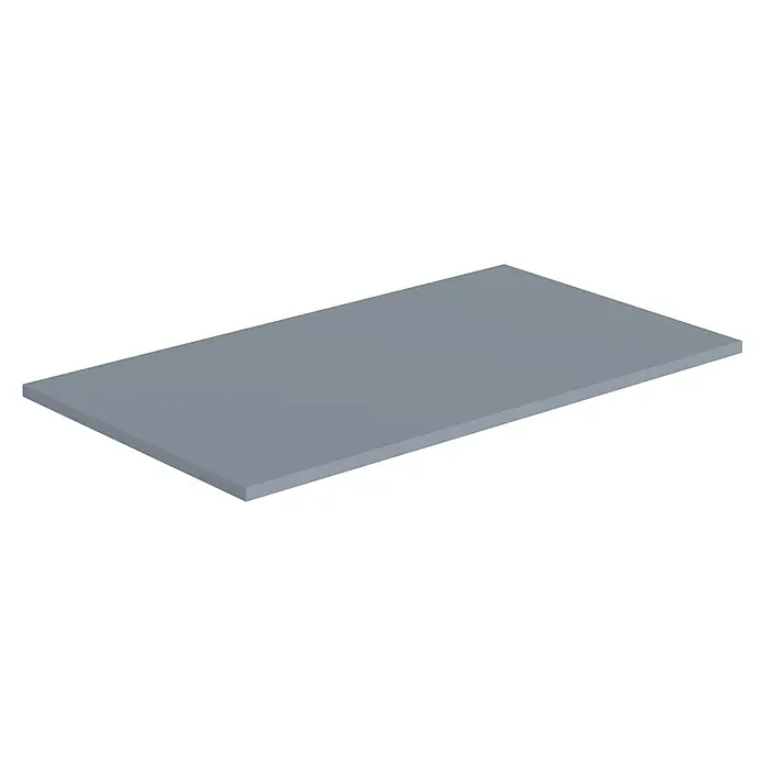 Encimera para lavabo Toja - 45,7 x 81 x 1,6 cm, Azul - Vista angular