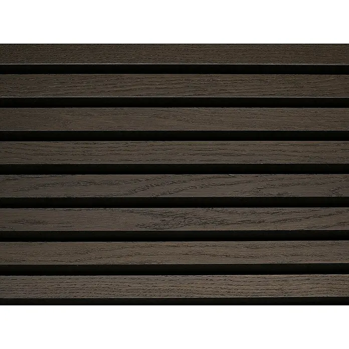 Akustični panel - 1 panel, D x Š: 240 x 60 cm, Dimljeni hrast - Detaljan prikaz