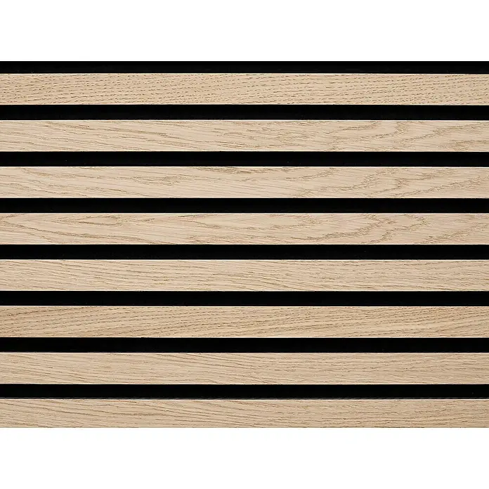 Akustični panel - 1 panel, D x Š: 300 x 60 cm, Boja hrasta - Detaljan prikaz