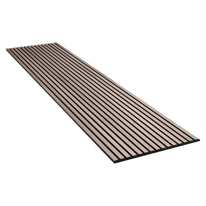 Akustični panel - 1 panel, D x Š: 240 x 60 cm, Američki orah - Dijagonalni pogled
