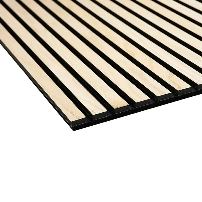Akustični panel - 1 panel, D x Š: 300 x 60 cm, Pepeljasto crna - Detaljan prikaz