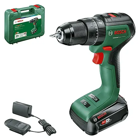 Bosch 18 V Power for All Taladro atornillador percutor de batería UniversalImpact 18V-60