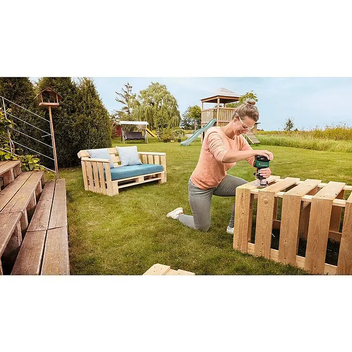 Bosch 18 V Power for All Akku-Kantenfräser AdvancedTrimRouter 18V-8 - 18 V, Ohne Akku, Leerlaufdrehzahl: 10.000 U/min - 30.000 U/min - Anwendungsbeispiel