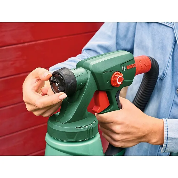 Bosch 18 V Power for All Akku-Farbsprühsystem EasySpray 18V-100 - 18 V, Ohne Akku, Max. Fördermenge: 0,1 l/min - Anwendungsbeispiel