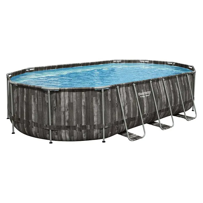Bestway Set za ovalni bazen Power Steel Oval -  - Dijagonalni pogled