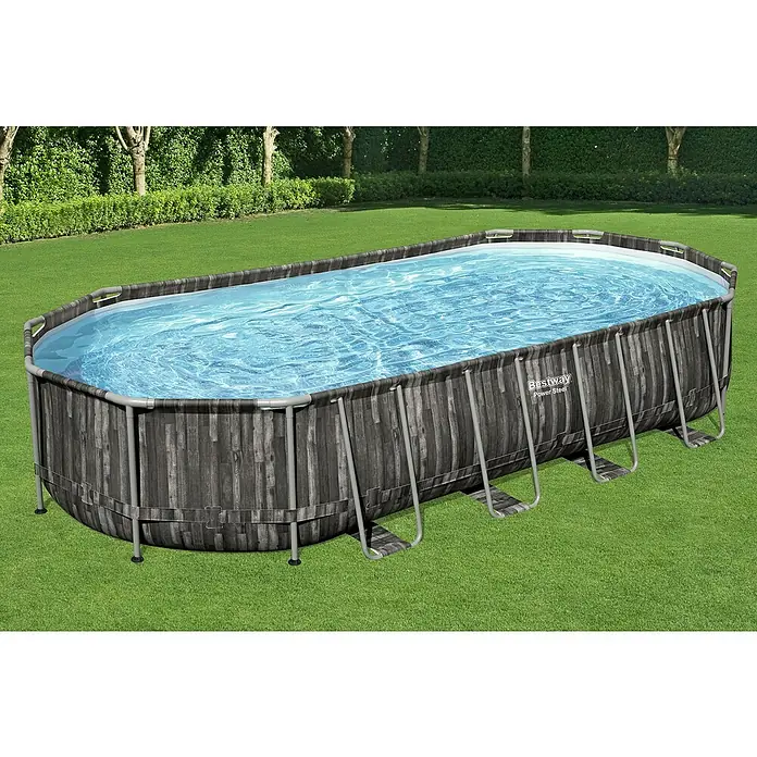 Bestway Set za ovalni bazen - D x Š x V: 732 x 366 x 122 cm, 20.241 l - Živopisni prikaz