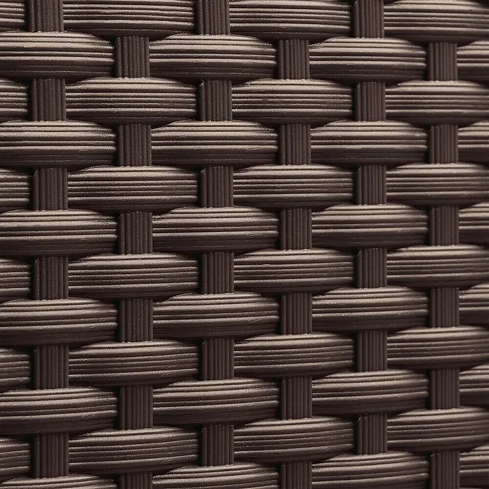 Poétic Casa Mesh Balkonkasten - Max. Außenlänge: 50 cm, Mokka, Strukturoptik - Detailaufnahme