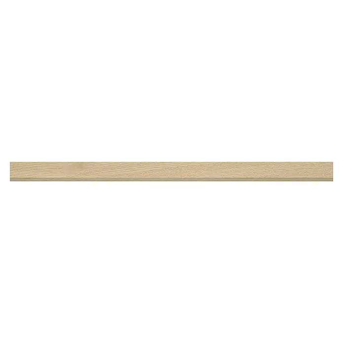 Završna letvica za akustične panele boje hrasta - D x Š x D: 300 x 2,7 x 1,9 cm, Boja hrasta - Pogled sprijeda
