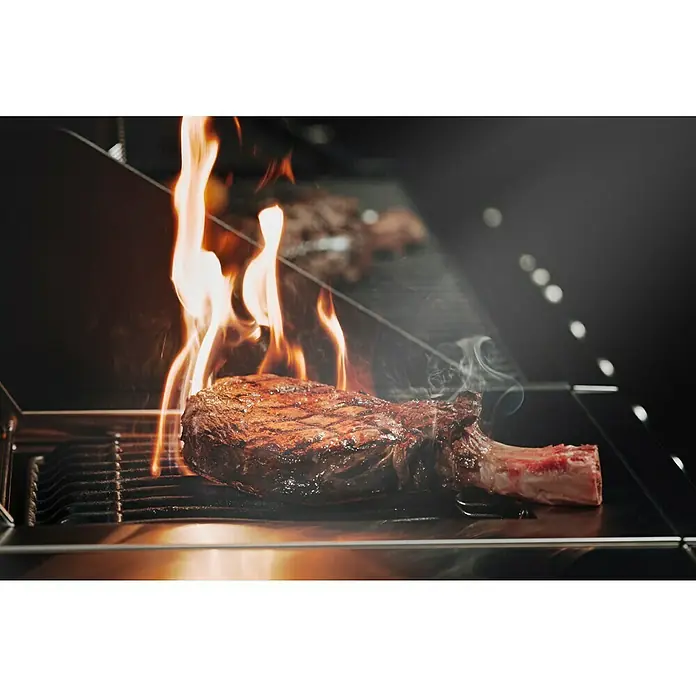 Kingstone Grillküchen-Modul The Quad Beast - Schwarz, L x B x H: 55,3 x 36,7 x 91,3 cm, 3,5 kW - Stimmungsaufnahme