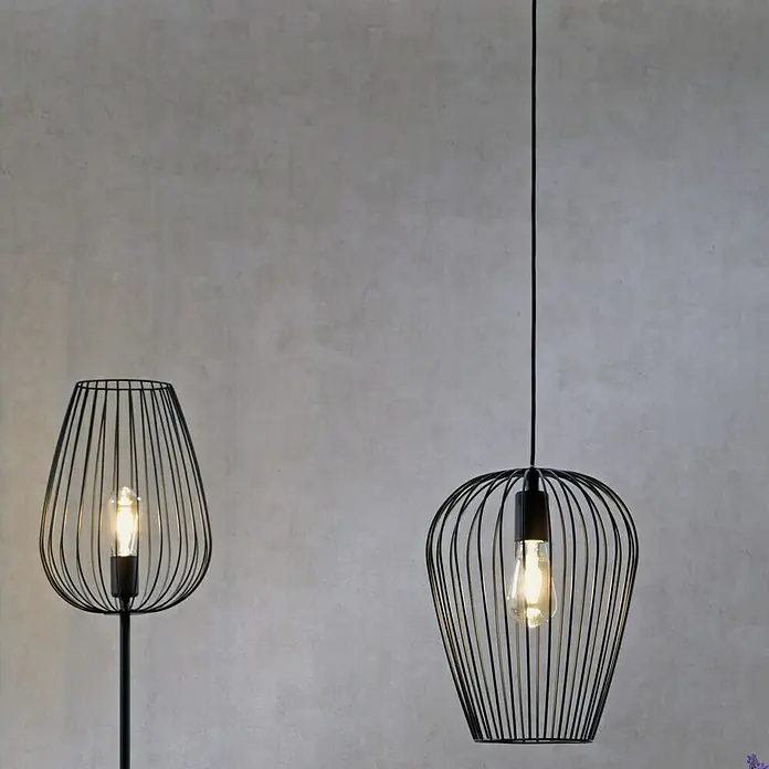 Eglo Newtown Pendelleuchte rund - Höhe: 110 cm - Bildausschnitt