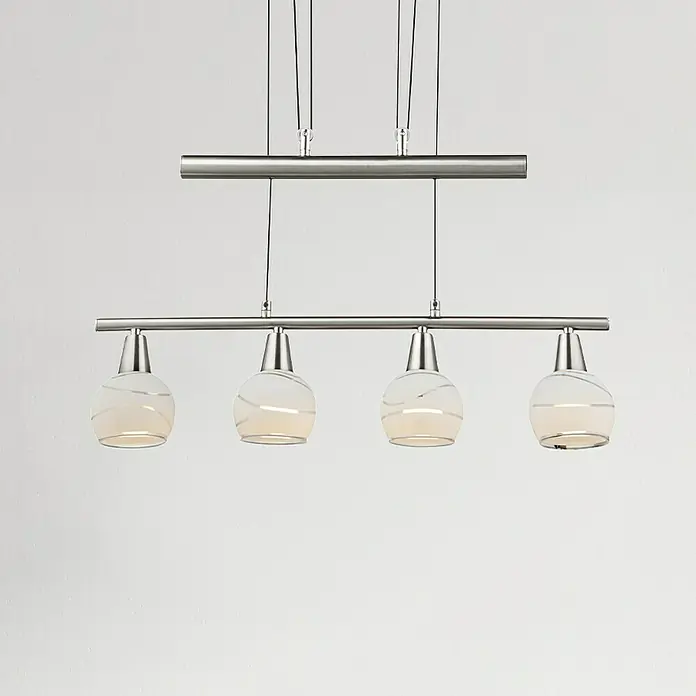 Globo Elliott LED-Pendelleuchte - Warmweiß, Höhe: 160 cm - Bildausschnitt