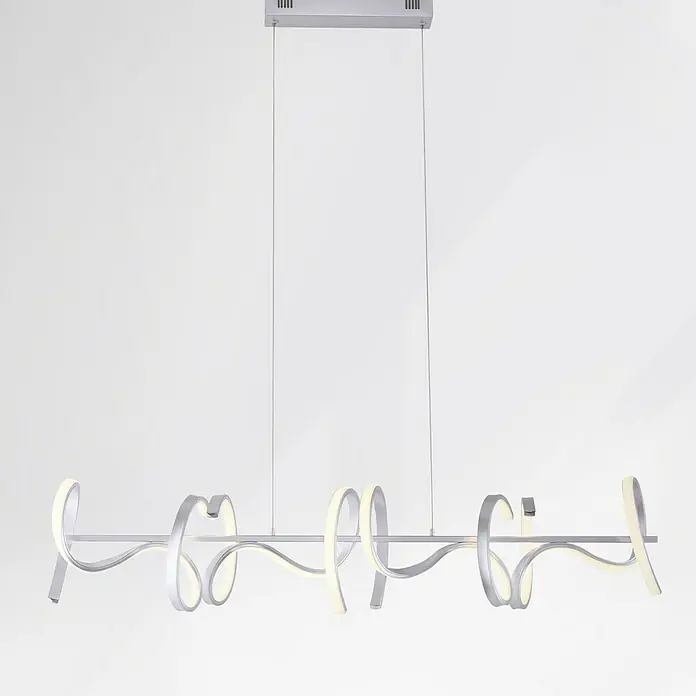 LeuchtenDirekt LED-Pendelleuchte - Höhe: 135 cm - Bildausschnitt