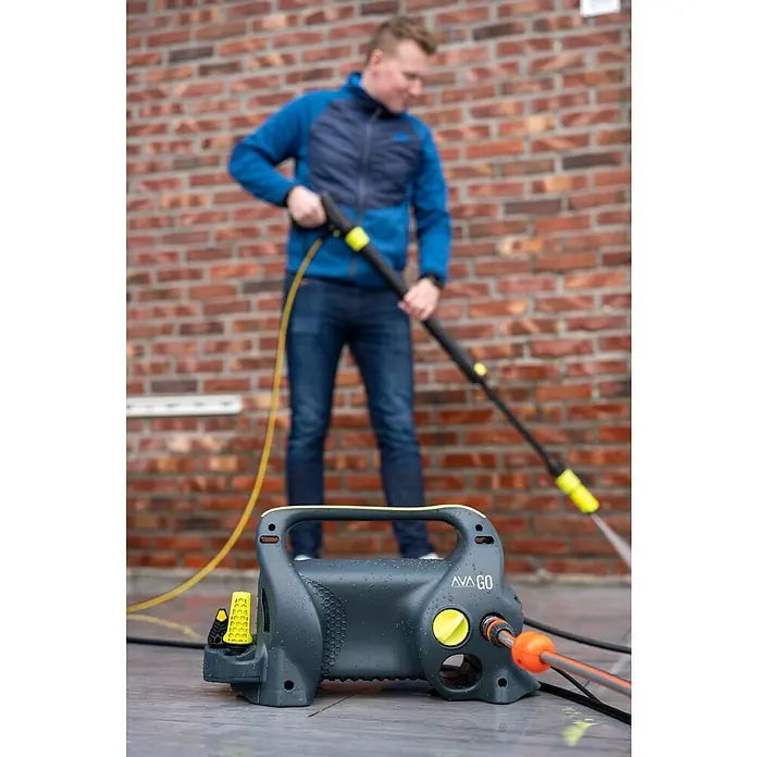 Ava Go Hochdruckreiniger P40 - 1.700 W, Max. Druck: 120 bar, Fördermenge: 390 l/h, 7 -tlg. - Anwendungsbeispiel