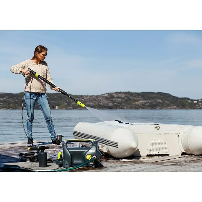 Ava Go Hochdruckreiniger P40 - 1.700 W, Max. Druck: 120 bar, Fördermenge: 390 l/h, 7 -tlg. - Anwendungsbeispiel