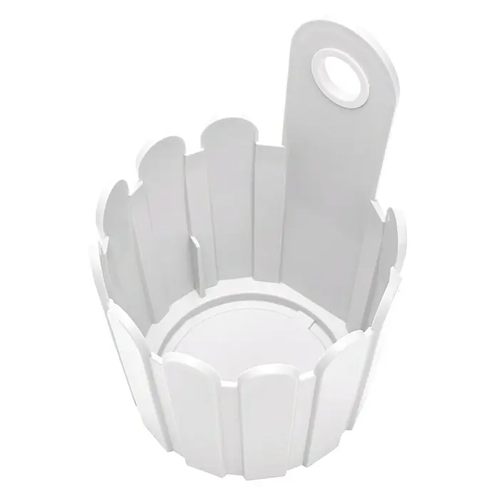 Poétic Landhaus Fässchen - Weiß, Durchmesser: 15 cm - Diagonale Ansicht