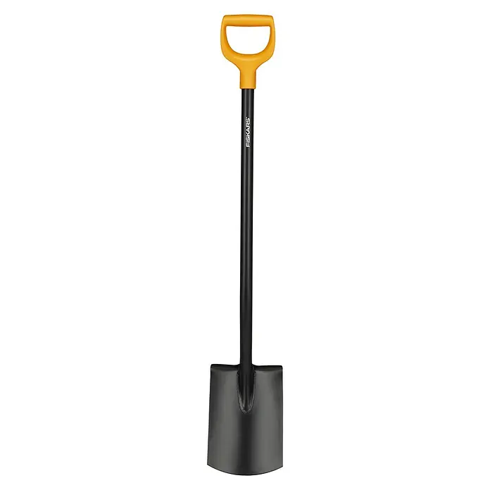Fiskars Solid Spade - Metaal, Lengte: 117 cm - Vooraanzicht