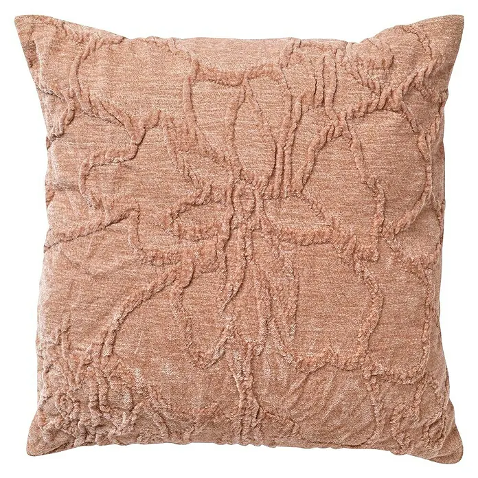 Kissen Brigit - Muted Clay, 45 x 45 cm, 100 % Polyester - Vorderansicht
