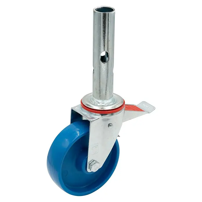 Krause Fahrrollensatz - Durchmesser: 125 mm, 4 Stk. - Diagonale Ansicht