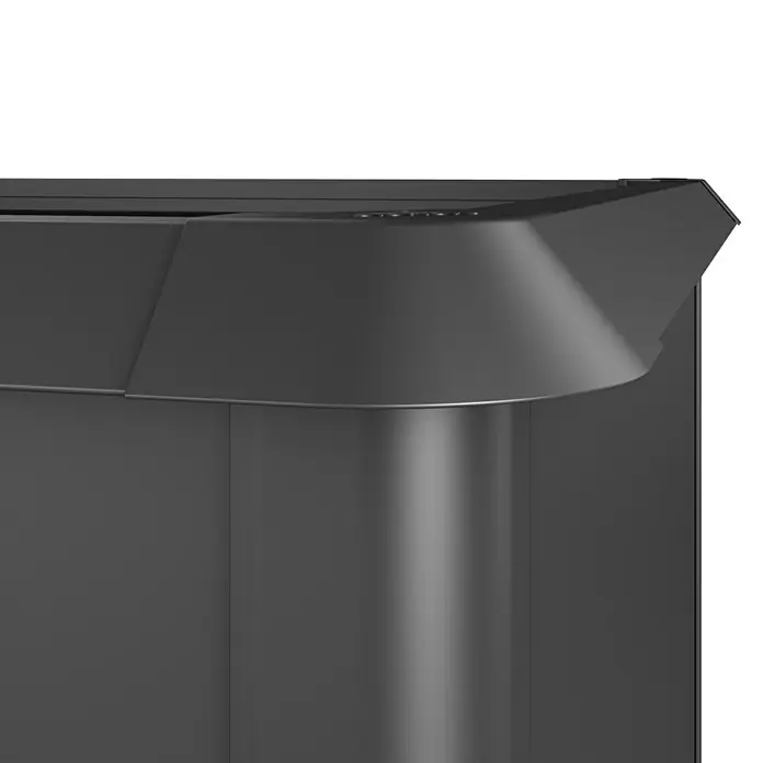 Biohort Schneckenblech - Passend für: Biohort Hochbeet 1,5 x 0,5 m, Dunkelgrau Metallic - Detailaufnahme